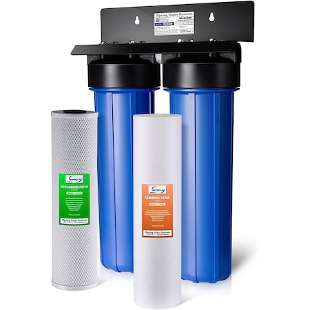 Ispring 2Stage Whole House Water Filtration System WGB22B